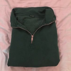 brandy quarter zip